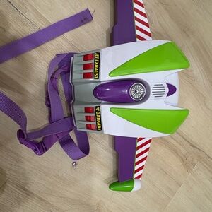 Disney Buzz Lightyear Jetpack with Green and Purple Highlights